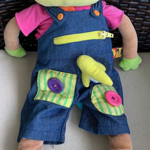 ALEX Discover Learn To Dress Monkey & Kids Sandles - Picture 9 of 16